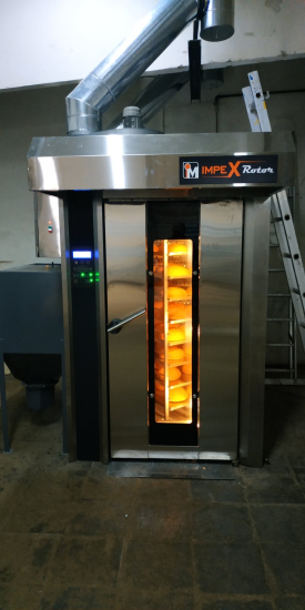 Фото - Запуск ротационной хлебопекарной печи Impex Rotor на пеллетах на Черниговском хлебокомбинате №3